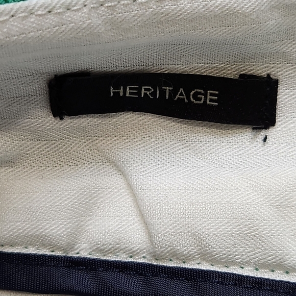 Capri Cotton blend Green color Slim fit Size 8p TALBOTS - Picture 7 of 13